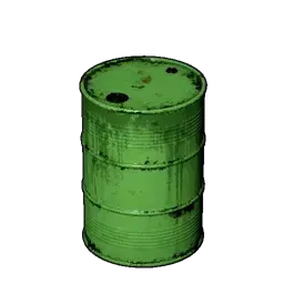 緑色のドラム缶画像