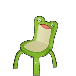 カエルチェア画像
