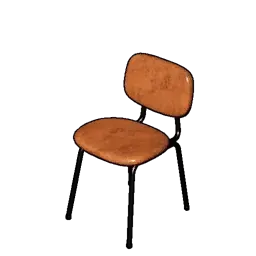 皮張りの椅子画像