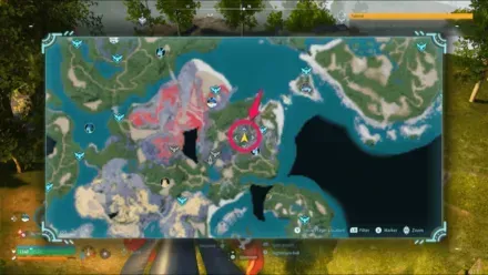 砦跡地の近くマップ