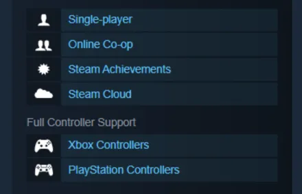 XboxとPlayStationのコントローラーのみ対応