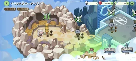 戦闘ステージ
