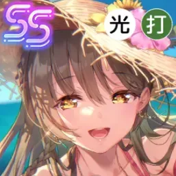 浜辺のマドモアゼルの画像