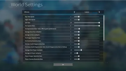 ゲーム開始時に設定する
