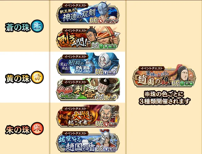 227回 同盟試練イベント情報