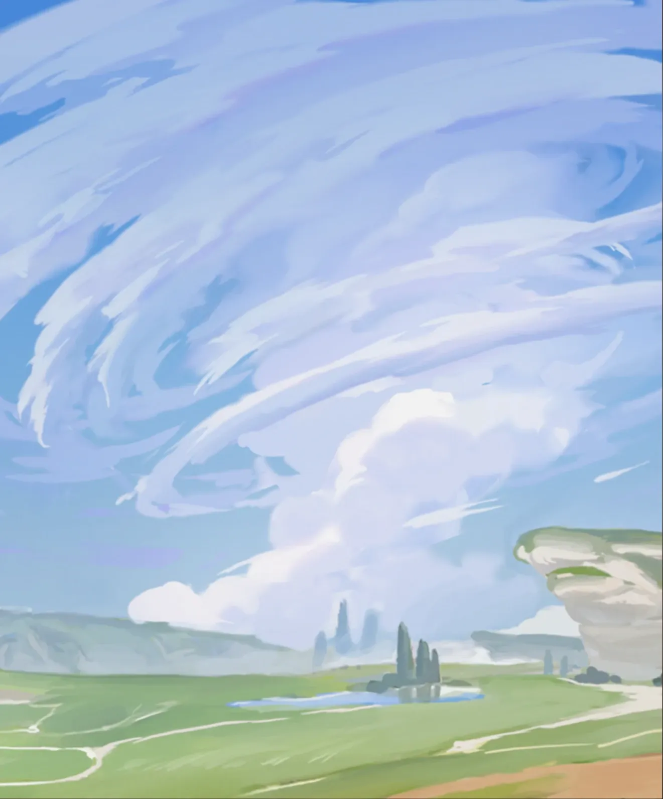 あの雲の向こう