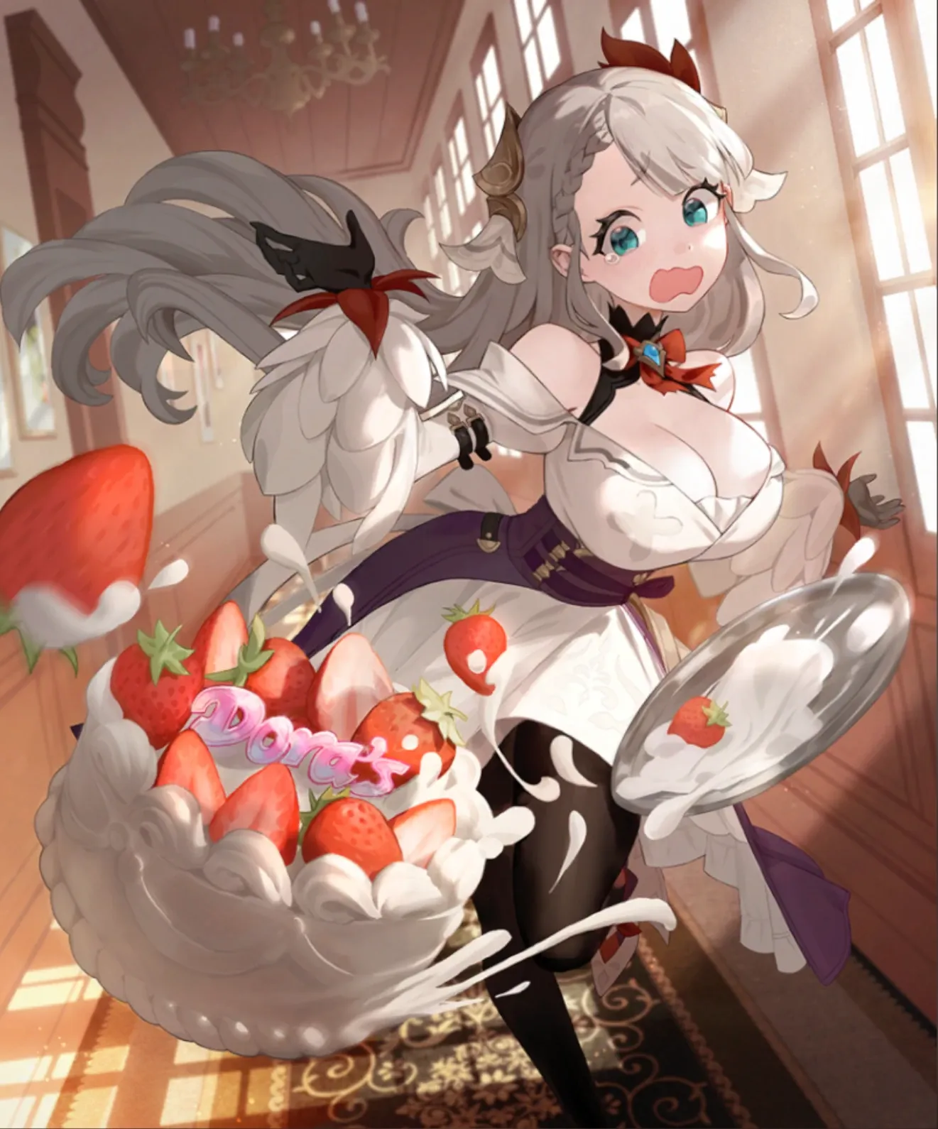 わ〜ケーキが！