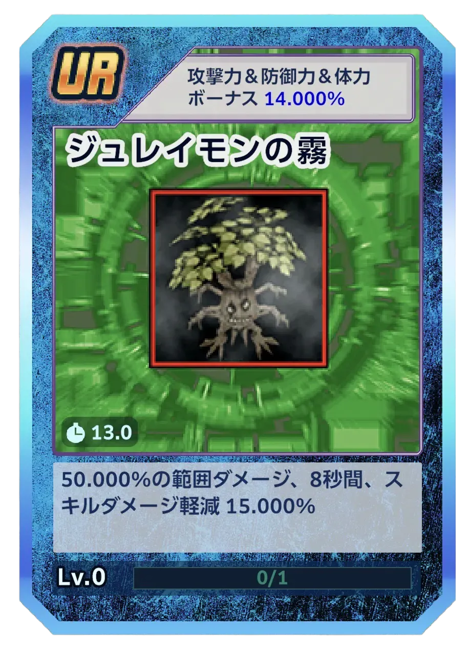 ジュレイモンの霧