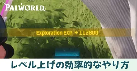 レベル上げの効率的なやり方