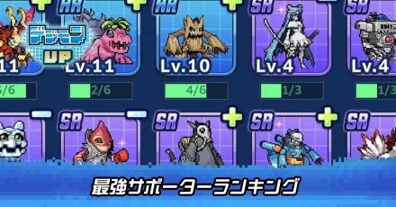 最強サポーターランキング