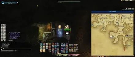 神勇隊の衛士と話す