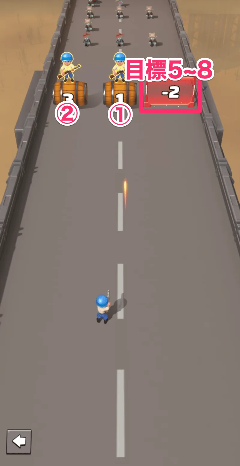 ①