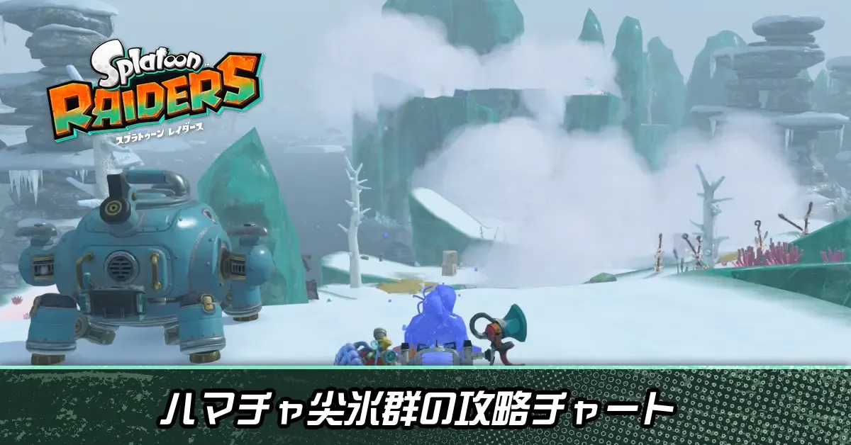 ハマチャ尖氷群画像