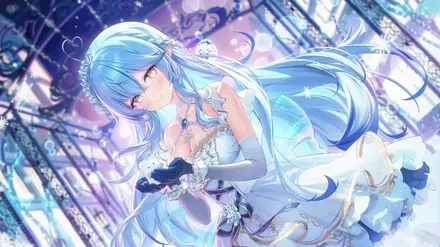 さびしがり屋な雪夜の令嬢 雪花ラミィ