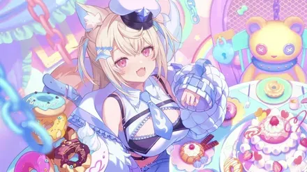 ほのぼのドーナツパーティー♪ フワワ・アビスガード