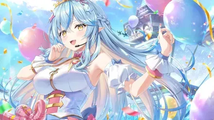 照らすsnow mood！ 雪花ラミィ