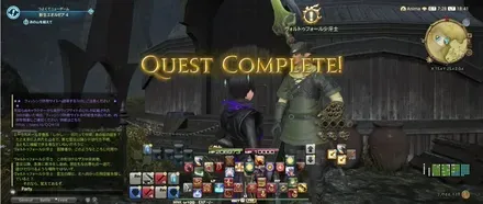 alt:ヴォルトフォール小牙士と話す