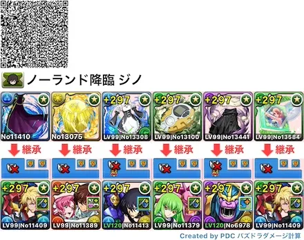 ジノ編成