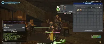 alt:ドリユモンに集めた証拠を渡す