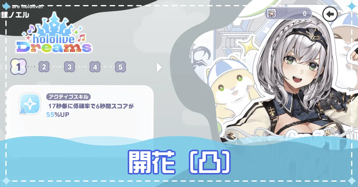 開花