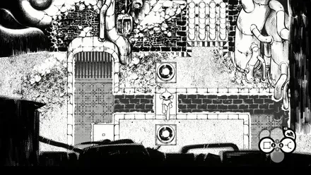 5つの能力を掛け合わせて進む、モノクロのパズルADV