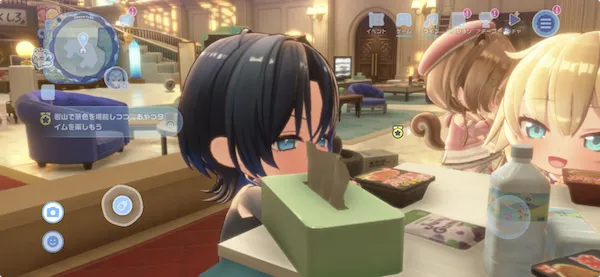 メインクエストでデフォルメキャラやLive2Dでの出演も