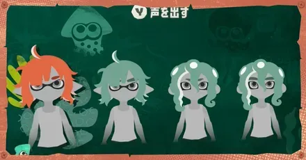 髪型とまゆげ一覧