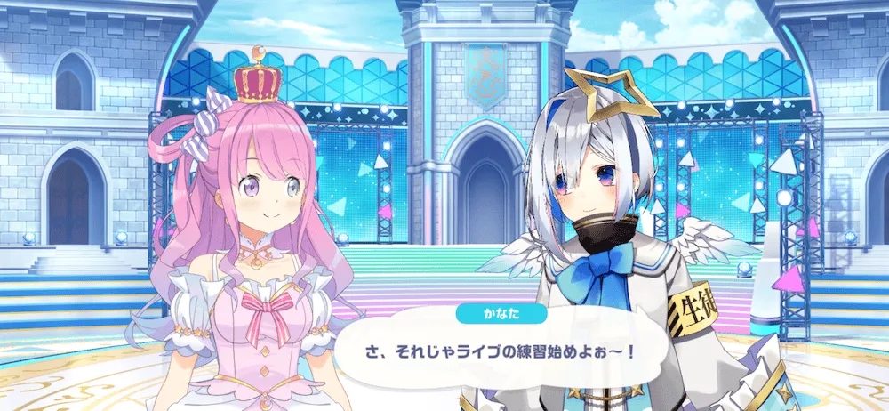天音かなたはデフォルメキャラやLive2Dでのみ登場する