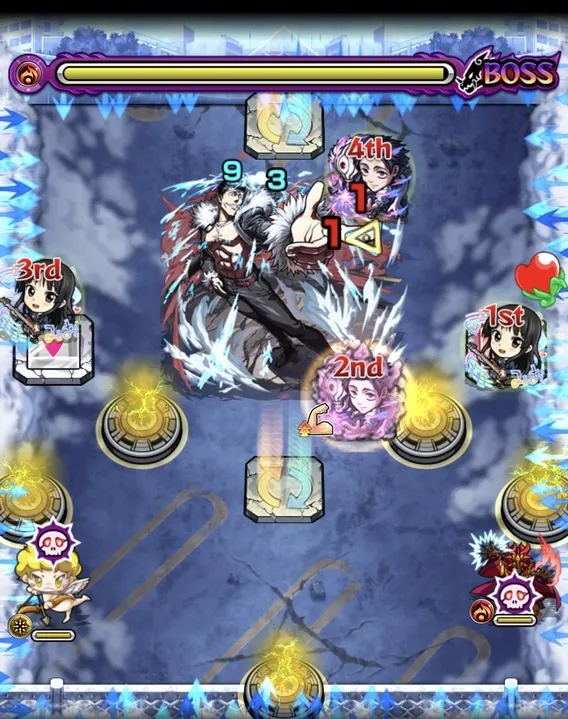 石流龍ボス3クロスドクロ処理後