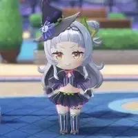 紫咲シオンのデフォルメ