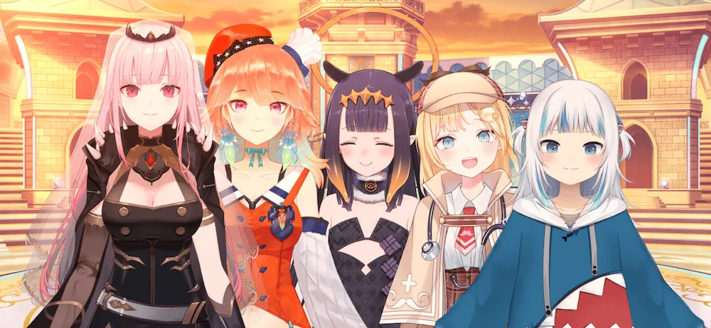 がうるぐら・ワトソンアメリアのLive2D