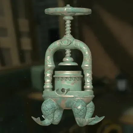 青銅の絞り器