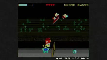 複数のキャラクターを管理する様子