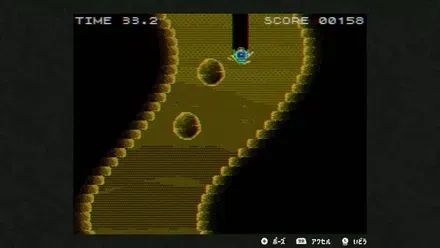 障害物を避けて進む様子