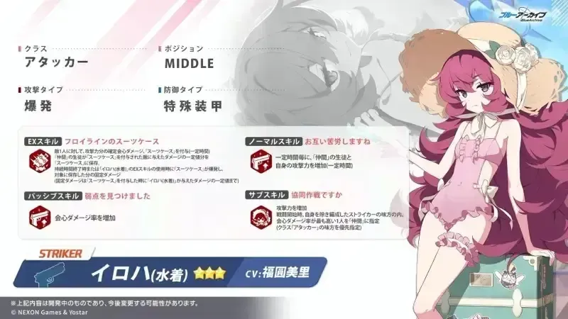 水着イロハ性能