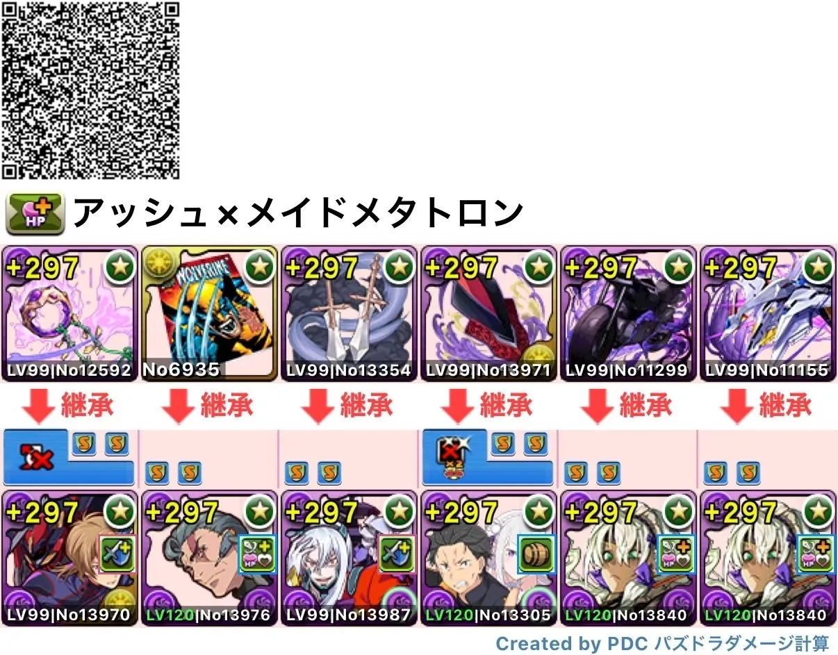 アッシュ×メイドメタトロン