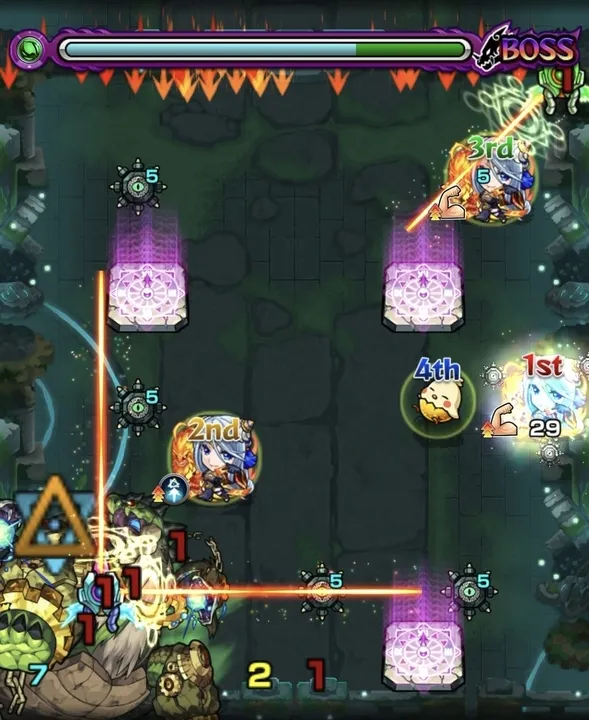 テンリン3ボス1クロスドクロ処理後