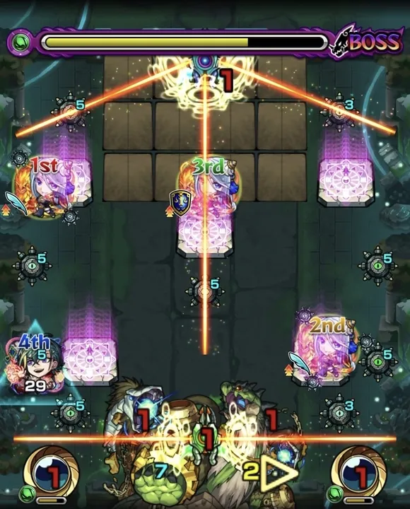 テンリン3ボス3クロスドクロ処理後