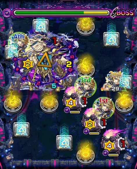 テンリン4ボス1クロスドクロ処理後
