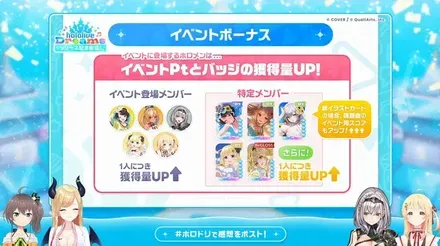 イベントボーナス