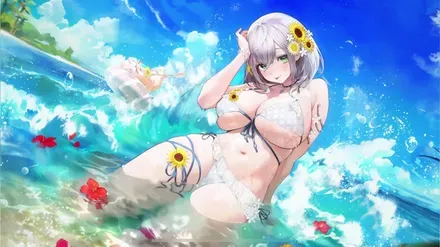 水着白銀ノエル
