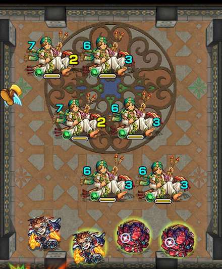 覇者の塔23階ステージ1攻略