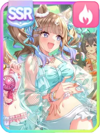 ［夏空チルタイム］アーモンドアイの画像