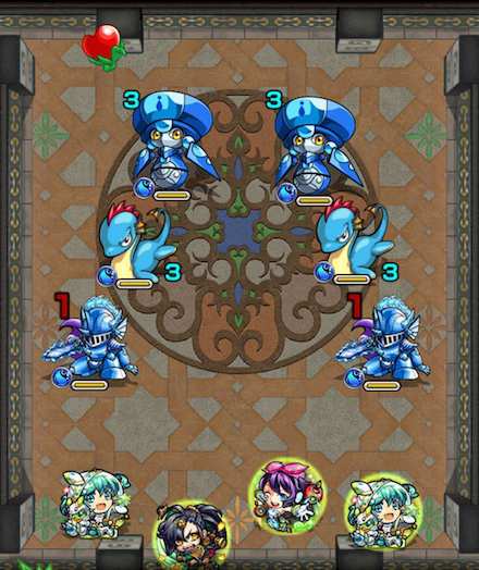 覇者の塔22階のステージ1攻略