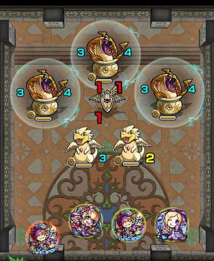 覇者の塔24階のステージ1攻略