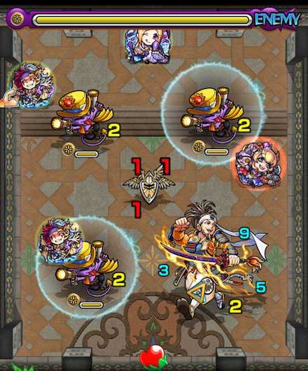 覇者の塔24階のステージ3攻略