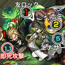 マグメル覚醒前の攻撃パターン