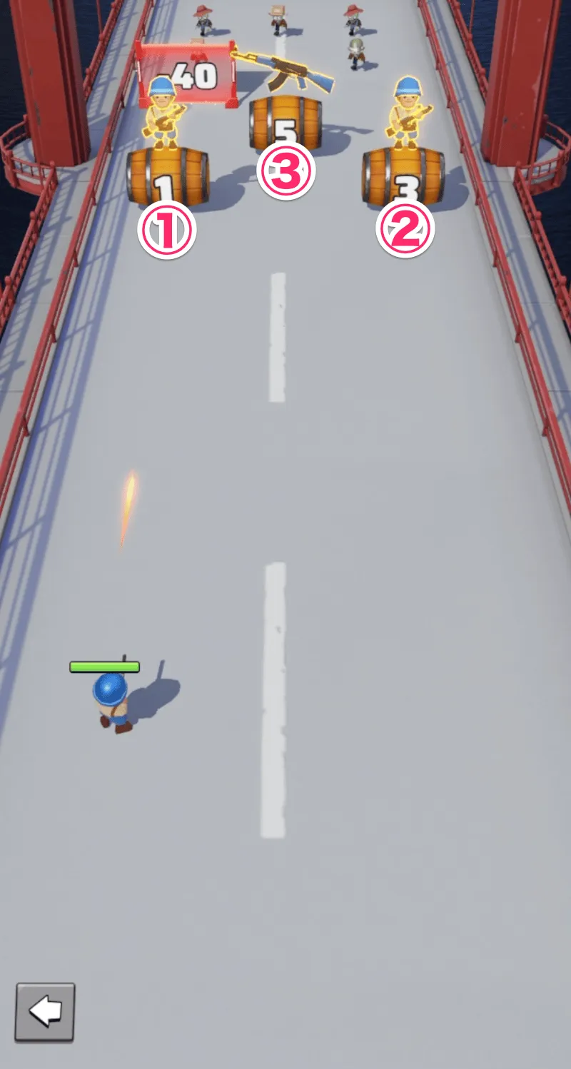 ①