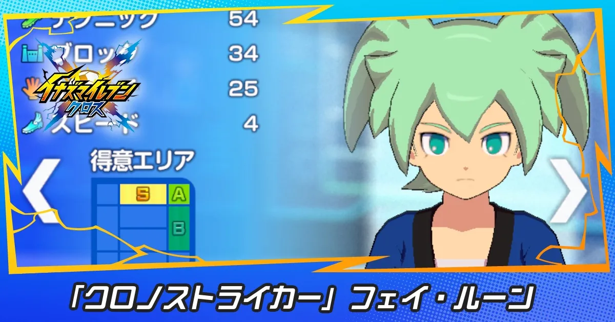 「クロノストライカー」フェイ・ルーン