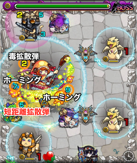 ノッコのボスステージ2攻略